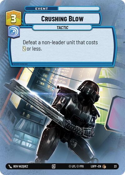 Crushing Blow - Foil
