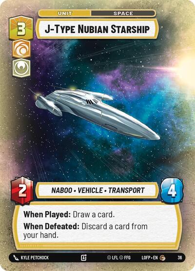 J-Type Nubian Starship - Foil