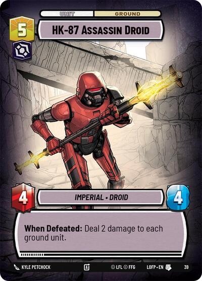 HK-87 Assassin Droid - Foil