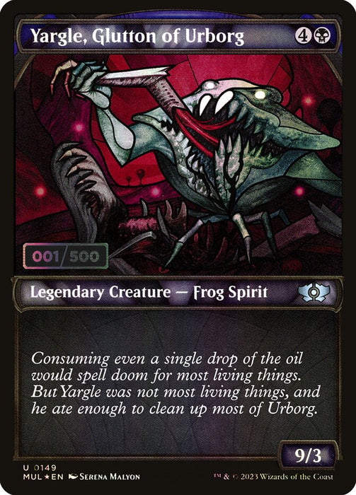 Yargle, Glutton of Urborg - Inverted - Legendary - Showcase (Foil)