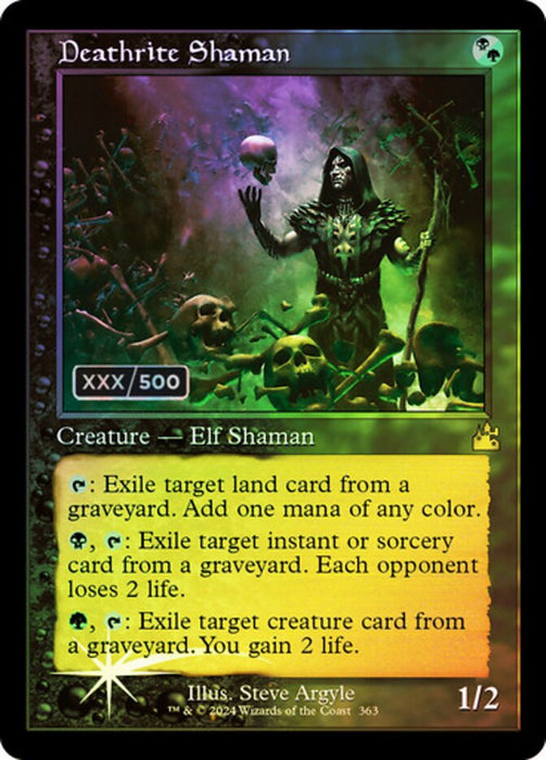 Deathrite Shaman - Retro Frame (Foil)