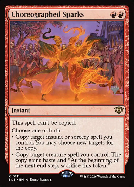 Choreographed Sparks (Foil)