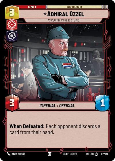 Admiral Ozzel - As Clumsy as He Is Stupid