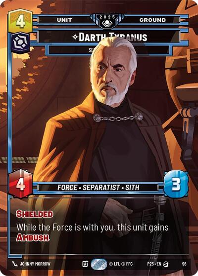 Darth Tyranus - Servant of Sidious - Foil