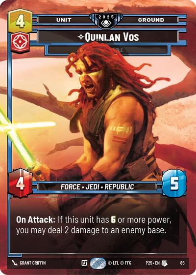 Quinlan Vos - Dark Disciple - Foil