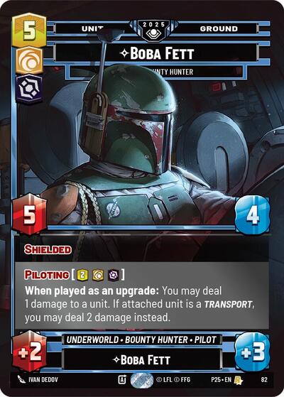 Boba Fett - Feared Bounty Hunter - Foil
