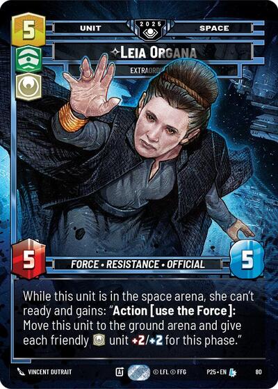 Leia Organa - Extraordinary - Foil