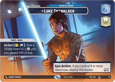 Luke Skywalker - Faithful Friend - Foil