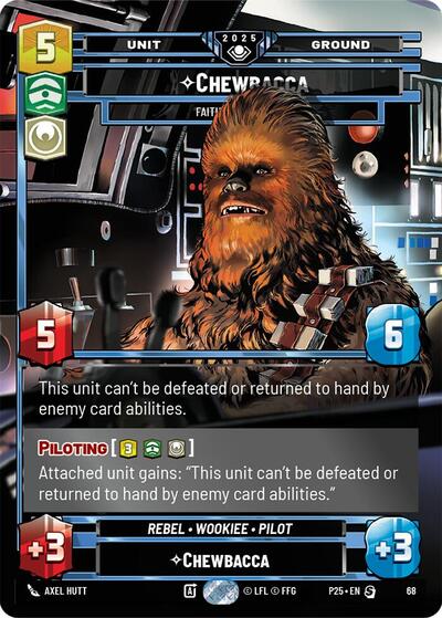 Chewbacca - Faithful First Mate - Foil