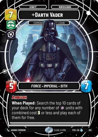 Darth Vader - Commanding the First Legion - Foil