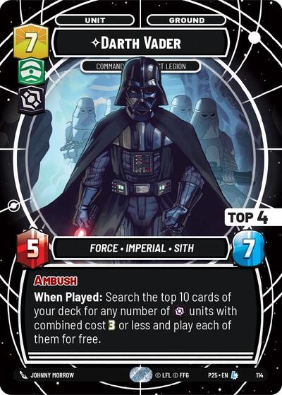 Darth Vader - Commanding the First Legion (Top 4)