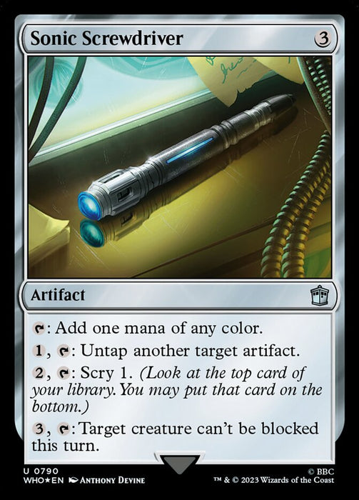 Sonic Screwdriver - Surge Foil (Foil)