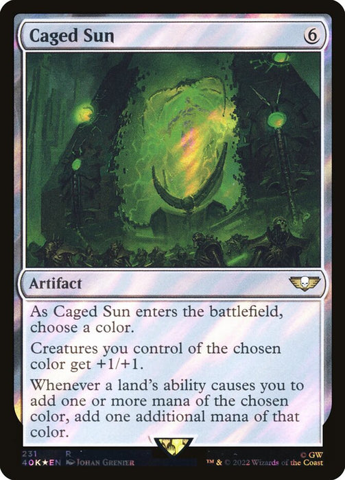 Caged Sun - Surge Foil (Foil)