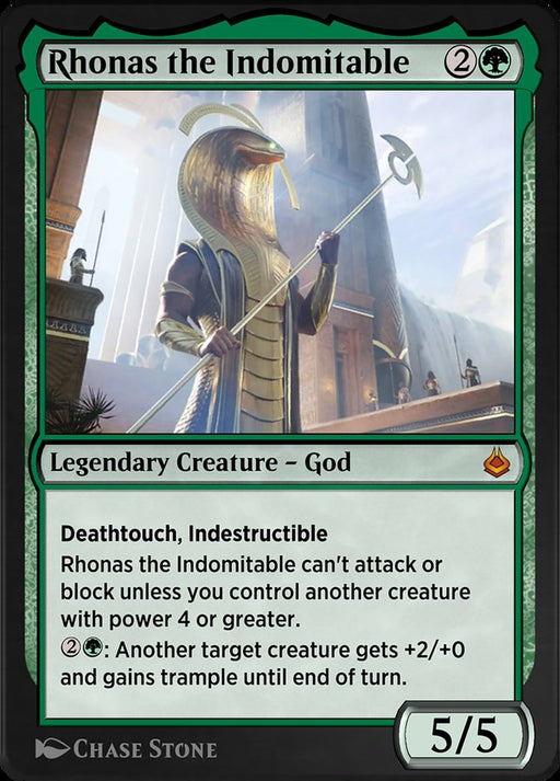 Rhonas the Indomitable - Legendary