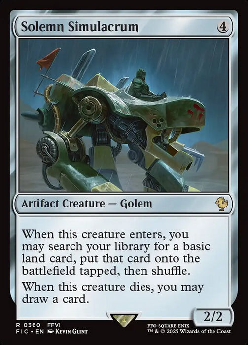 Solemn Simulacrum - Surge Foil (Foil)