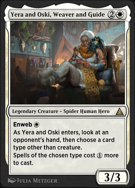 Yera and Oski, Weaver and Guide - Arachne, Psionic Weaver - Legendary