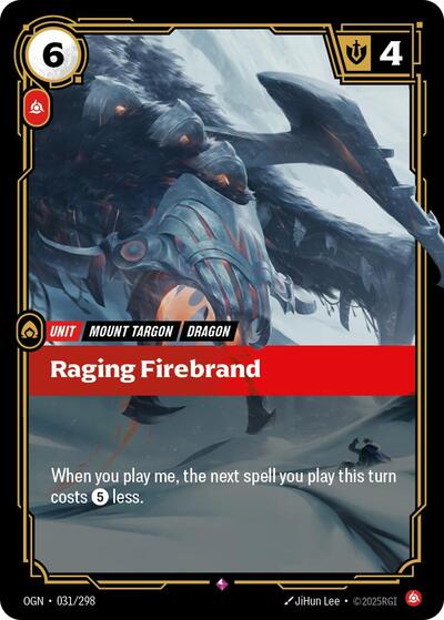Raging Firebrand - Foil