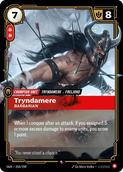Tryndamere - Barbarian - Foil