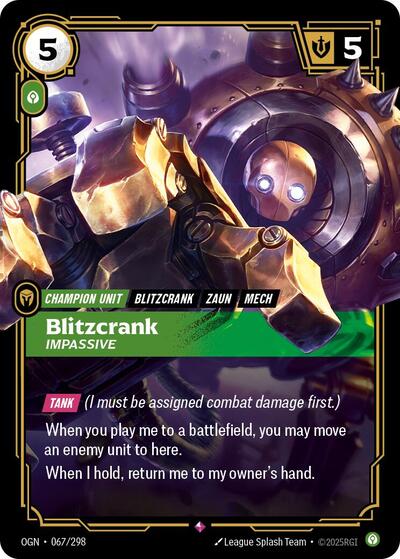 Blitzcrank - Impassive - Foil