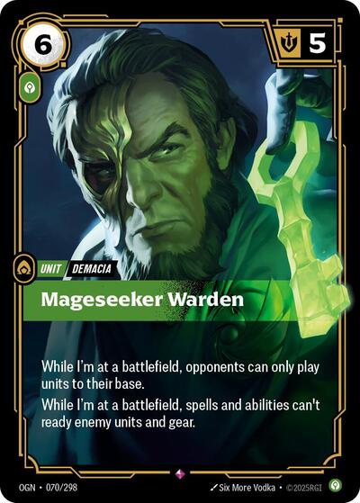 Mageseeker Warden - Foil