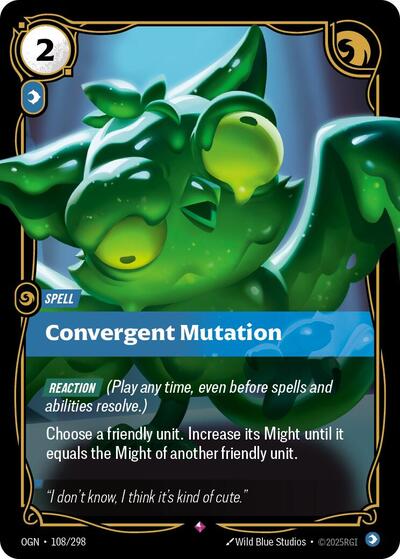 Convergent Mutation - Foil