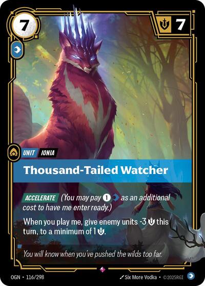 Thousand-Tailed Watcher - Foil