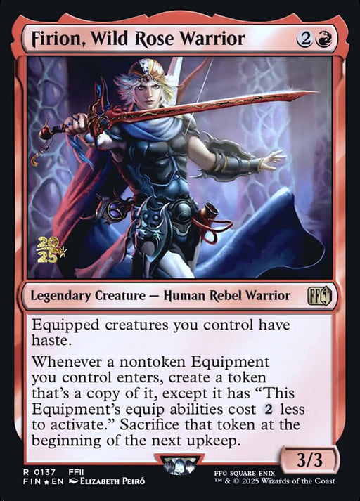 Firion, Wild Rose Warrior - Legendary (Foil)