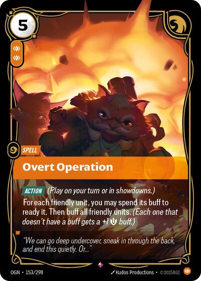 Overt Operation - Foil