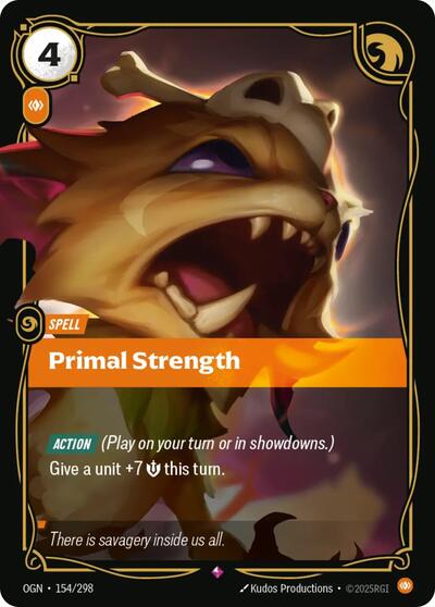 Primal Strength - Foil