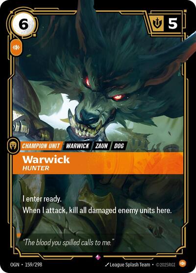 Warwick - Hunter - Foil