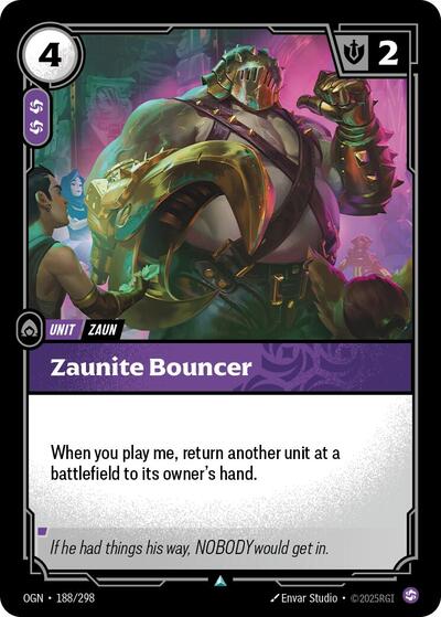 Zaunite Bouncer - Foil