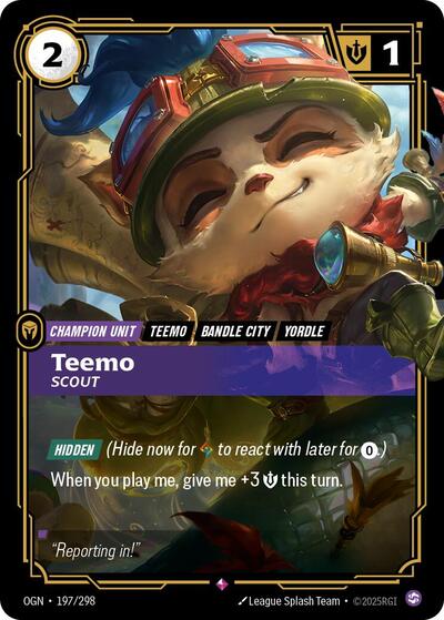 Teemo - Scout - Foil