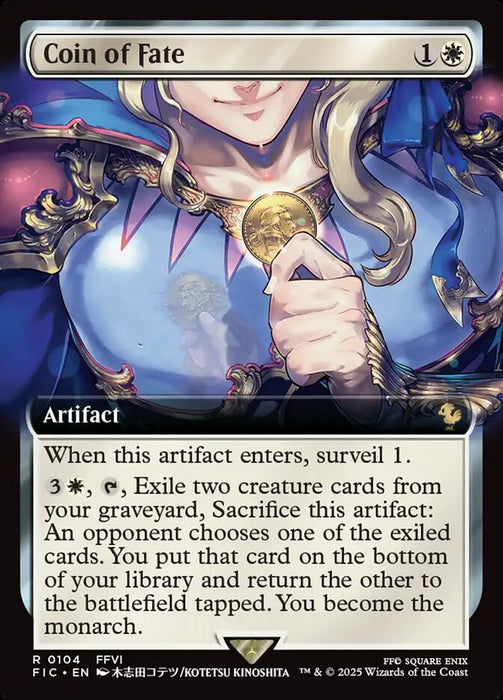 Coin of Fate - Extended Art (Foil)