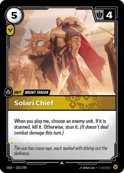 Solari Chief - Foil
