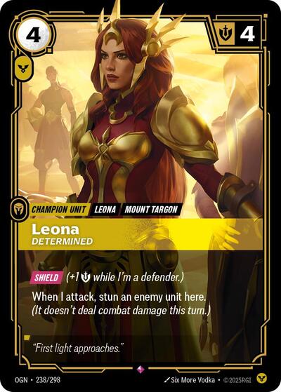 Leona - Determined - Foil