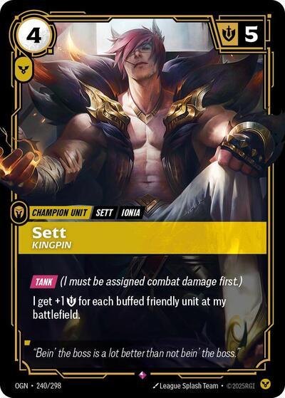 Sett - Kingpin - Foil