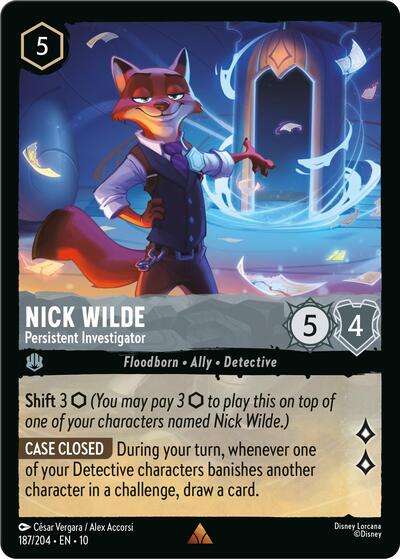 Nick Wilde - Persistent Investigator (Enchanted)
