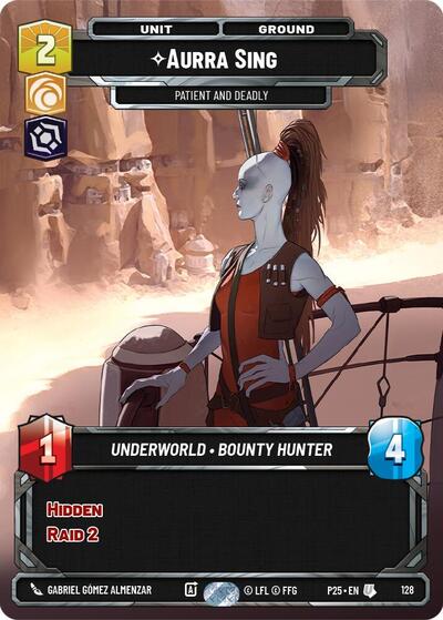 Aurra Sing - Patient and Deadly - Foil