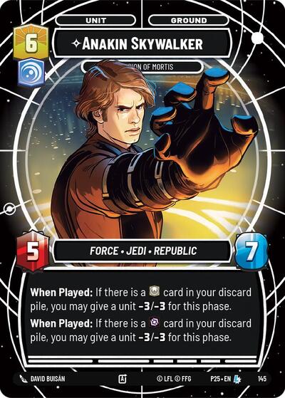 Anakin Skywalker - Champion of Mortis - Foil
