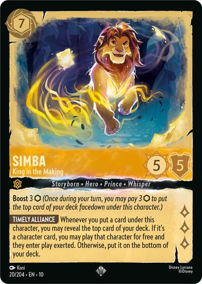 Simba - King in the Making (Enchanted) - Foil