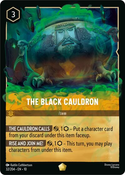 The Black Cauldron (Enchanted) - Foil