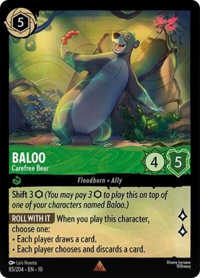 Baloo - Carefree Bear - Foil