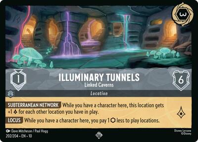 Illuminary Tunnels - Linked Caverns - Foil