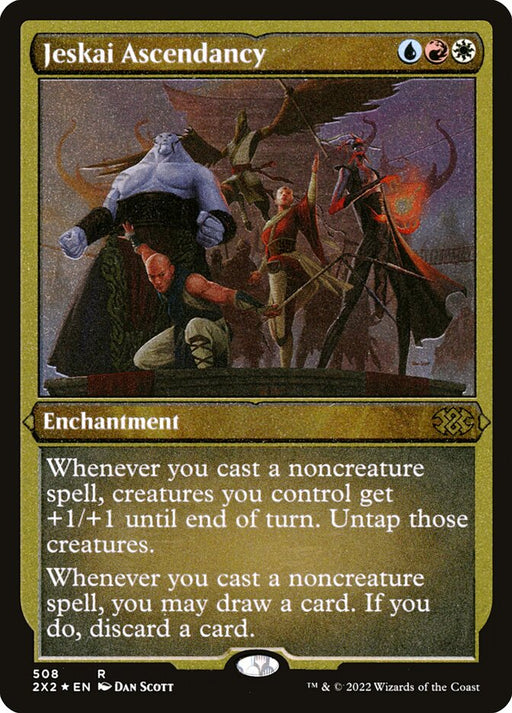 Jeskai Ascendancy - Etched - Inverted - Etched (Foil)