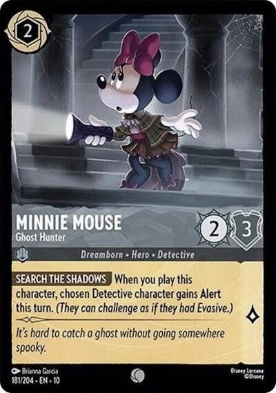 Minnie Mouse - Ghost Hunter - Foil