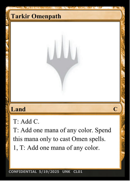 Tarkir Omenpath
