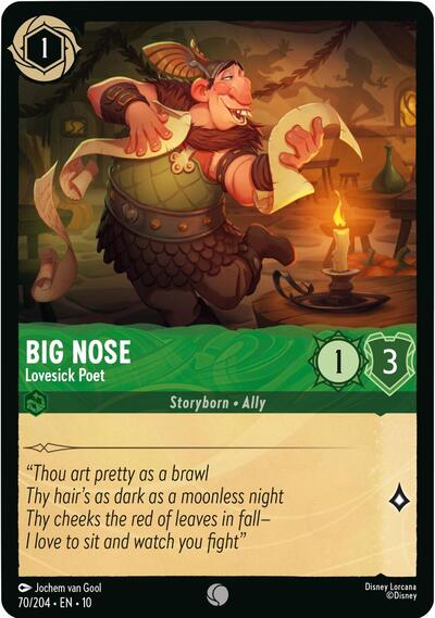 Big Nose - Lovesick Poet - Foil