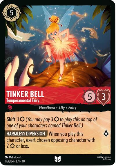 Tinker Bell - Temperamental Fairy - Foil
