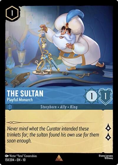 The Sultan - Playful Monarch - Foil
