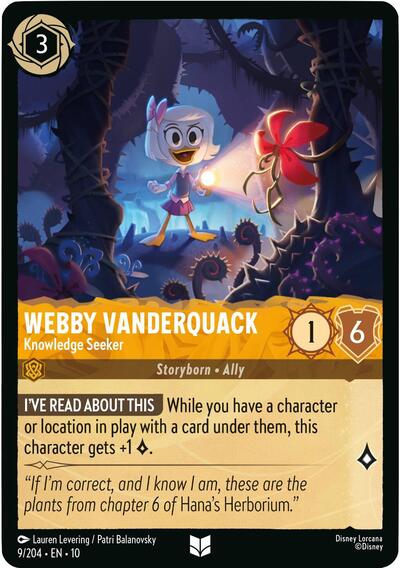 Webby Vanderquack - Knowledge Seeker - Foil